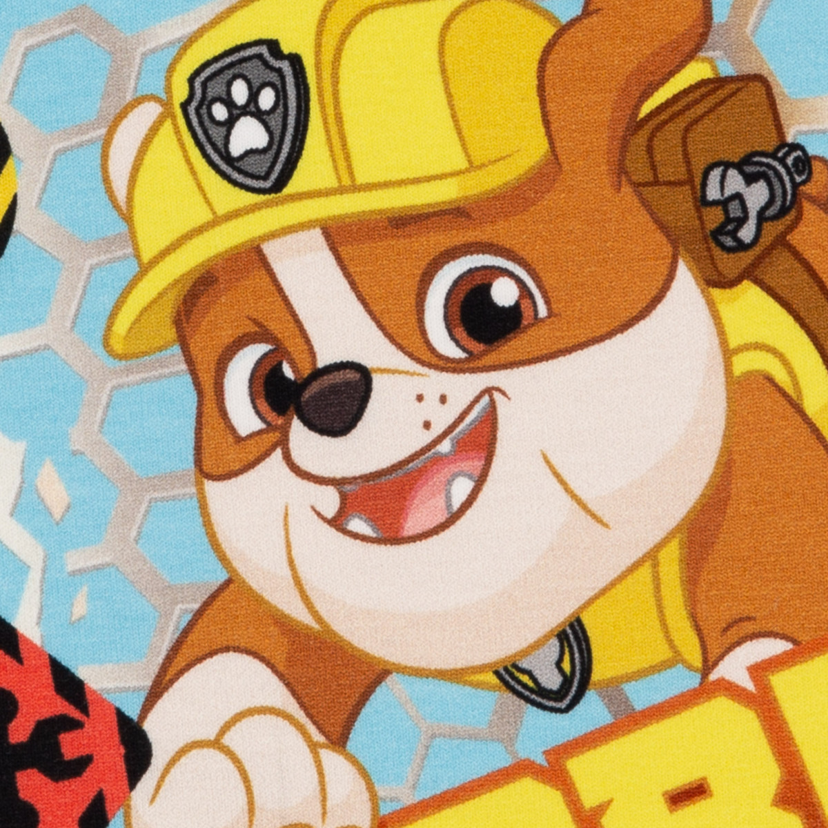 Jersey Panel Paw Patrol mit Chase, Marschall und Rubble
